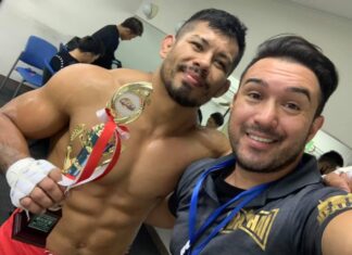 João Batista Yoshimura vence no Deep 98th Impact, evento de MMA realizado domingo no Japão