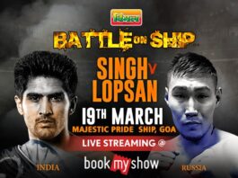 Campeão indiano de boxe transmitirá suas próximas lutas pelo “Pay-Per-View”