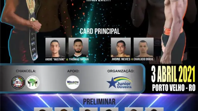 Rondônia Champions Day trouxe o MMA de volta com sucesso à Porto Velho