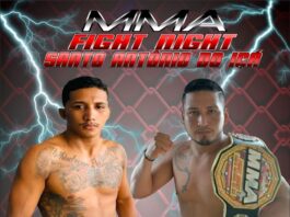 Wallafy Muuh conquista o cinturão no MMA Fight Night Santo Antônio do Içá 3ª Edição