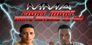 Wallafy Muuh conquista o cinturão no MMA Fight Night Santo Antônio do Içá 3ª Edição