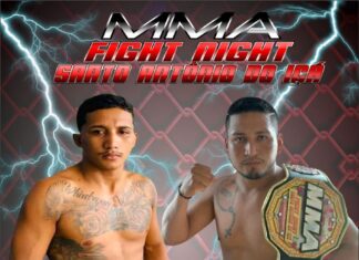 Wallafy Muuh conquista o cinturão no MMA Fight Night Santo Antônio do Içá 3ª Edição