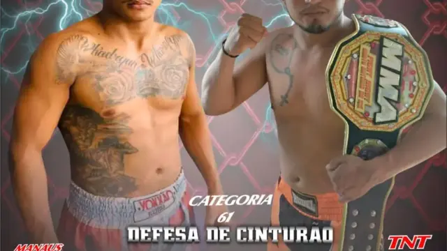 Wallafy Muuh conquista o cinturão no MMA Fight Night Santo Antônio do Içá 3ª Edição