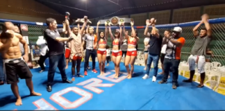 Valdeci Souza vence a defesa de cinturão de 70Kg no evento Airão Combate 3 Campeão na defesa de cinturão de 70Kg no Airão Combate 3